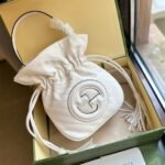 Gucci Blondie Mini Bucket Bag White 19Cm 760313 AACP7 9022 - Image 2