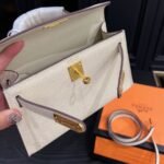Hermes Kelly Mini Epsom Handbag Craie 20Cm - Image 6