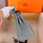Hermes Kelly 25 Togo Handbag Gris Mouette 25Cm - Image 3