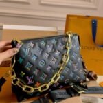 Louis Vuitton Coussin PM Bag Navy Blue 27Cm M21353 - Image 2
