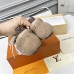 Louis Vuitton LV Sneakerina Hazelnut Brown 1AHNFA - Image 5