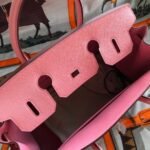 Hermes Birkin 25 Bag Epsom Rose Dete 25Cm - Image 4
