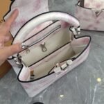 Louis Vuitton Capucines BB Bag Pink And White 27Cm - Image 6