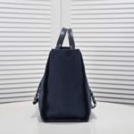 Chanel Deauville Shopping Tote Dark Blue 39Cm - Image 3