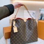 Louis Vuitton Graceful PM Monogram Canvas Red 35Cm - Image 2