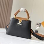 Louis Vuitton Capucines BB Black Arizona 27Cm M59466 - Image 2