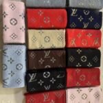 Louis Vuitton Logomania Shine Scarf Red 180Cm - Image 3