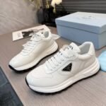 Prada Re Nylon Sneaker White 1E804M 3LFV F0964 - Image 3