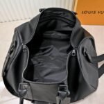 Louis Vuitton Keepall Bandoulière 50 Black M21420 - Image 4