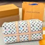 Louis Vuitton Keepall Bandoulière Vanilla 40Cm M25233 - Image 4