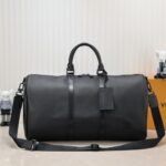 Louis Vuitton Keepall Bandoulière 50 Black M21420 - Image 2