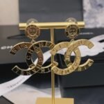 Chanel Paris Button Earrings - Image 4