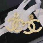 Chanel Paris Button Earrings - Image 7