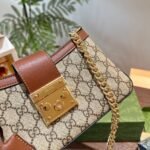 Gucci Padlock Small Shoulder Bag Brown 25Cm 811705 KHNKG 8534 - Image 3