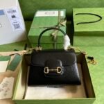 Gucci Horsebit 1955 Mini Bag Black 22Cm 703848 AAA7G 1000 - Image 2