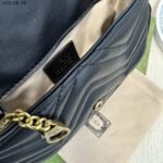 Gucci GG Marmont Super Mini Bag Black 17Cm 476433 DTDCT 1000 - Image 6