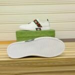 Gucci GG Slip On Sneaker Leather White - Image 6