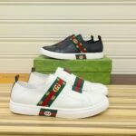 Gucci GG Slip On Sneaker Leather White - Image 2