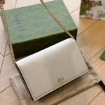 Gucci GG Marmont Wallet On Chain White 20Cm - Image 2