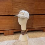 Gucci Letter GG Canvas Baseball Cap White - Image 5