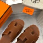 Hermes Izmir Sandal Brown H221826ZHA3415 - Image 6