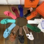 Hermes Oran Sandals Full White - Image 2