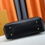 Louis Vuitton Low Key Cabas MM Grained Leather Black 47Cm M25341 - Image 5