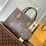 Louis Vuitton Onthego PM Monogram Reverse Brown 25Cm M46373 - Image 2