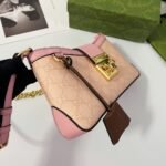Gucci Padlock Small Shoulder Bag GG Supreme Dusty Pink 27Cm 811705 FAD3R 6244 - Image 4