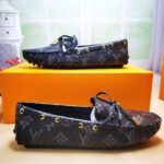 Louis Vuitton Gloria Loafers Monogram Black - Image 2