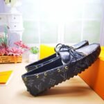 Louis Vuitton Gloria Loafers Monogram Black - Image 4
