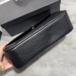 Saint Laurent Loulou Medium Chain Bag Black 29Cm 801439AAEAX1000 - Image 3