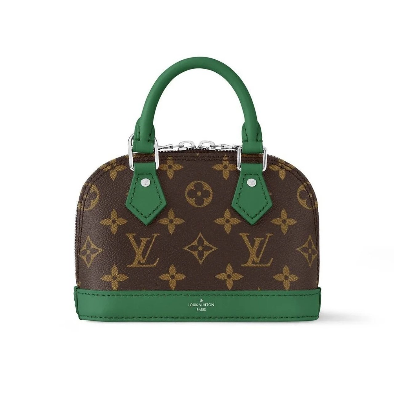 Thumbnail-14-5 Louis Vuitton Mini Alma Monogram Canvas Mix With Green 18Cm M83204 - Image 1