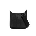 Hermes Evelyne 29 Clemence Black 25cm