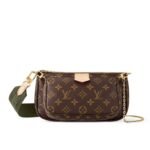 Louis Vuitton Multi Pochette Accessoires Monogram  Khaki 24cm M44813