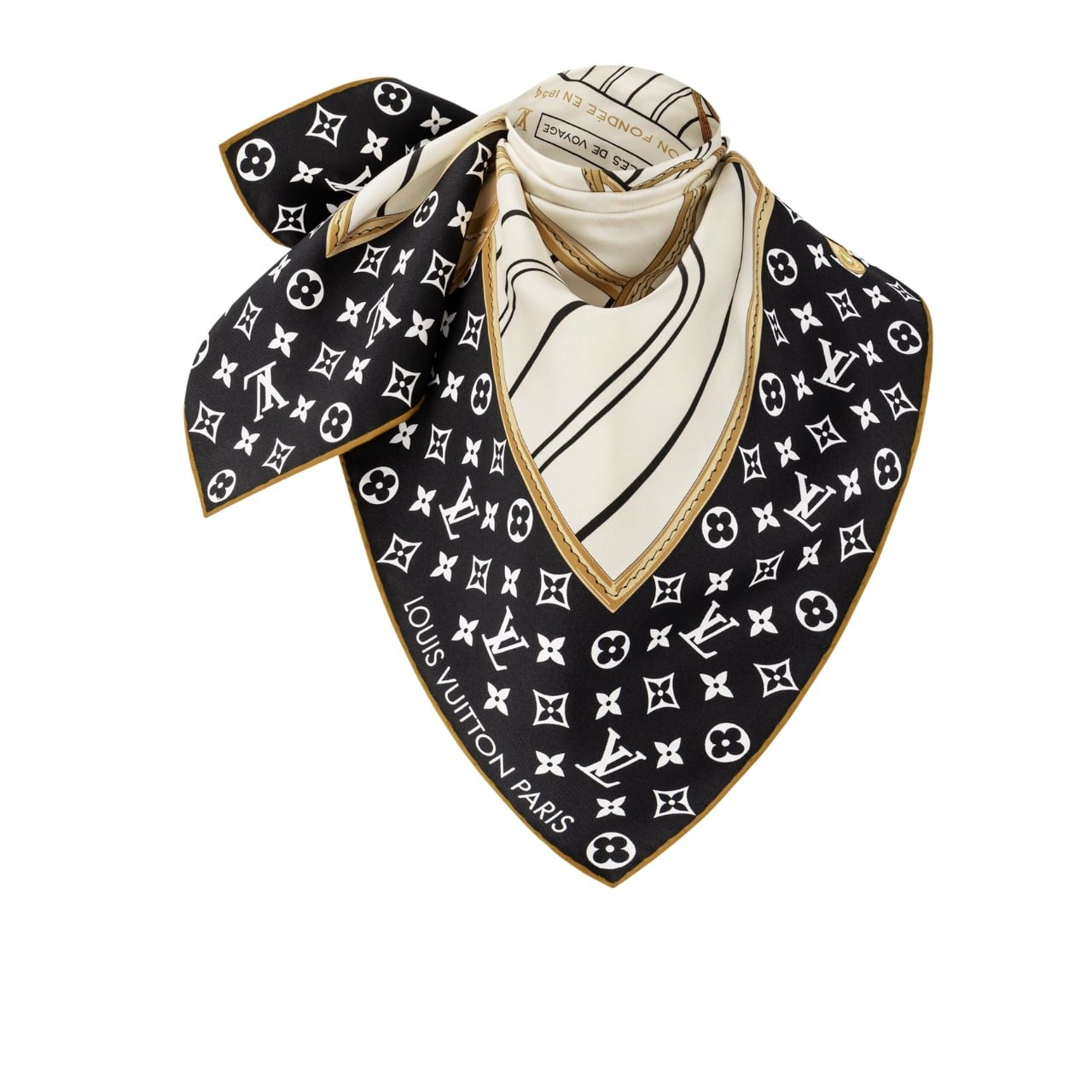 Untitled-1280-x-1280-px-4-1 Louis Vuitton My Neverfull Square Black 90Cm M96471 - Image 1