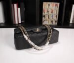 Chanel Classic Handbag Black 25Cm - Image 4