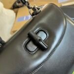 Gucci Bamboo 1947 Small Top Handle Bag Black 21Cm 675797 10ODP 1060 - Image 6