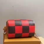 Louis Vuitton Speedy Bandoulière 20 Damier Red And Black 20Cm - Image 4