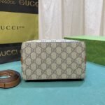 Gucci GG Emblem Mini Bucket Bag Beige And Dark Brown ‎21Cm 815118 FAD6L 9758 - Image 5