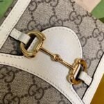 Gucci Horsebit 1955 Mini Bag White 17Cm 625615 92TCG 9761 - Image 3