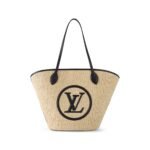 Louis Vuitton Saint Jacques Raffia Tote Bag Beige  57Cm M59808