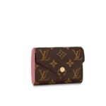 Louis Vuitton Victorine Wallet Monogram Rose Pink 12Cm M62360